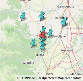 Mappa Largo Federico Fellini, 12030 Manta CN, Italia (10.27571)