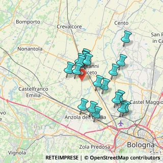 Mappa Via Mandria, 40017 San Giovanni in Persiceto BO, Italia (6.13)
