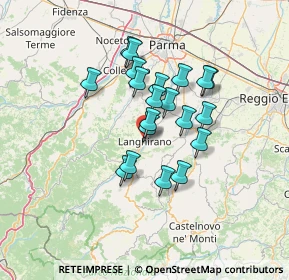 Mappa Via Mazzini, 43013 Langhirano PR, Italia (10.5905)