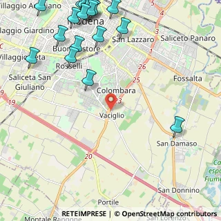 Mappa Via Messina, 41126 Modena MO, Italia (3.30211)