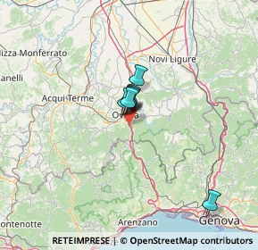 Mappa A26 - Autostrada dei Trafori, 15076 Ovada AL, Italia (31.27813)