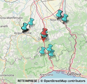 Mappa A26 - Autostrada dei Trafori, 15076 Ovada AL, Italia (12.771)