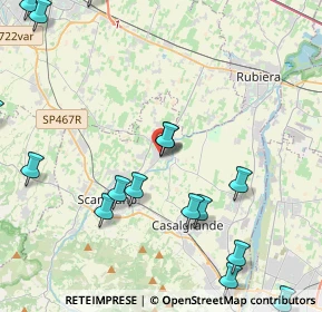 Mappa Via Spallanzani, 42019 Arceto RE, Italia (6.302)
