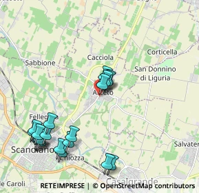 Mappa Via Spallanzani, 42019 Arceto RE, Italia (2.3455)