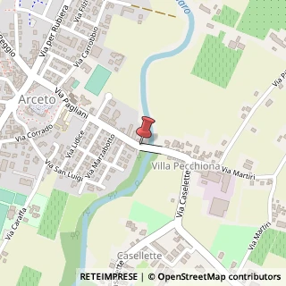 Mappa Via Pagliani,  12, 42010 Scandiano, Reggio nell'Emilia (Emilia Romagna)