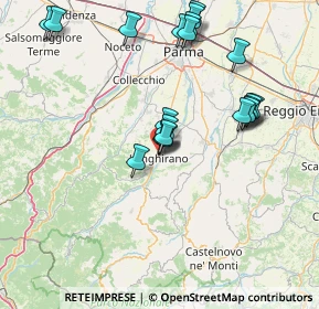 Mappa Via Volontari del Sangue, 43013 Langhirano PR, Italia (15.7355)