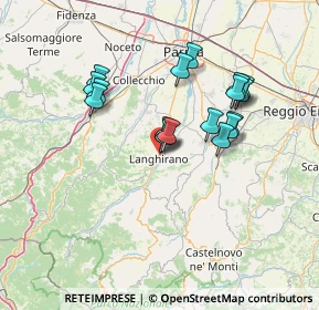 Mappa Via Volontari del Sangue, 43013 Langhirano PR, Italia (12.43176)