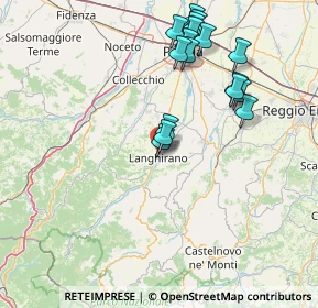 Mappa Via Volontari del Sangue, 43013 Langhirano PR, Italia (16.06706)