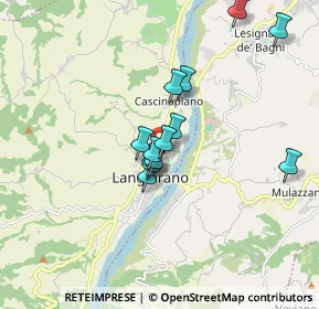 Mappa Via Volontari del Sangue, 43013 Langhirano PR, Italia (1.37385)
