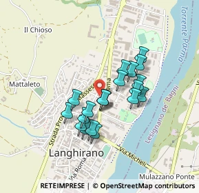 Mappa Via Volontari del Sangue, 43013 Langhirano PR, Italia (0.3385)
