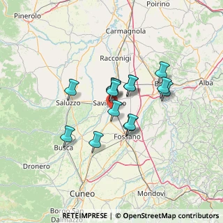 Mappa Via Ceresetta, 12038 Savigliano CN, Italia (10.09286)