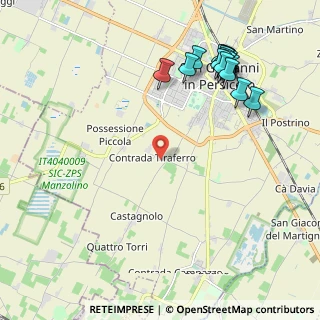 Mappa Via Santa Margherita, 40017 San Giovanni in Persiceto BO, Italia (2.612)