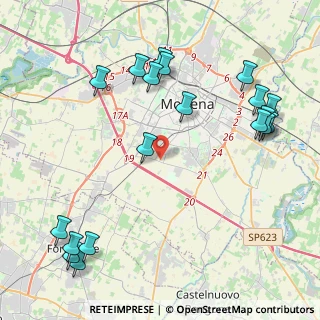 Mappa Contrada, 41126 Modena MO, Italia (5.35684)