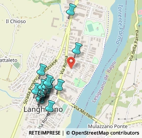 Mappa Via Renzo Pezzani, 43013 Langhirano PR, Italia (0.5605)