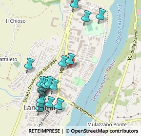 Mappa Via Renzo Pezzani, 43013 Langhirano PR, Italia (0.5885)