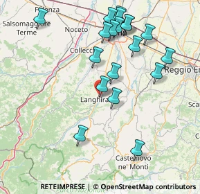 Mappa Via Renzo Pezzani, 43013 Langhirano PR, Italia (17.07737)