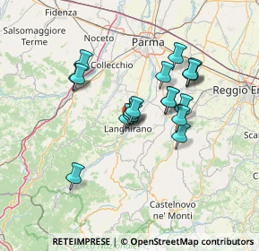 Mappa Via Renzo Pezzani, 43013 Langhirano PR, Italia (11.49278)