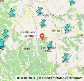 Mappa Località Parafada, 12050 Serralunga D'alba CN, Italia (3.04)