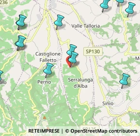 Mappa Località Parafada, 12050 Serralunga D'alba CN, Italia (2.85923)