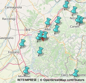 Mappa Località Parafada, 12050 Serralunga D'alba CN, Italia (18.83667)