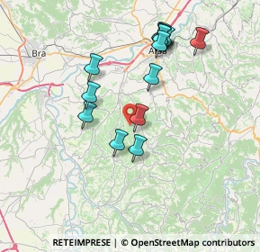 Mappa Località Parafada, 12050 Serralunga D'alba CN, Italia (7.18786)