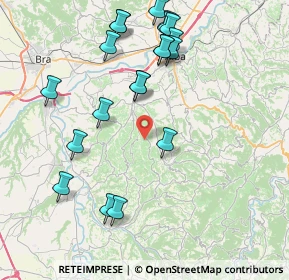 Mappa Località Parafada, 12050 Serralunga D'alba CN, Italia (8.901)