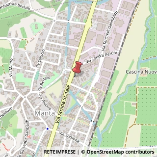 Mappa Via Strada Statale, 94, 12030 Manta CN, Italia, 12030 Manta, Cuneo (Piemonte)