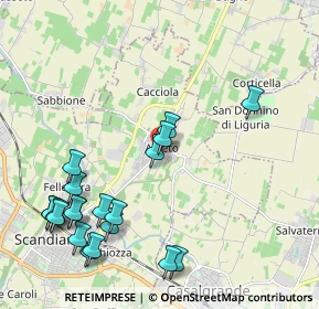 Mappa Via Sebastiano Corrado, 42019 Arceto RE, Italia (2.5215)