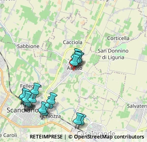 Mappa Via Sebastiano Corrado, 42019 Arceto RE, Italia (2.3765)