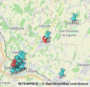 Mappa Via Corrado, 42019 Arceto RE, Italia (3.08267)