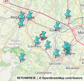 Mappa Via Corrado, 42019 Arceto RE, Italia (8.08769)