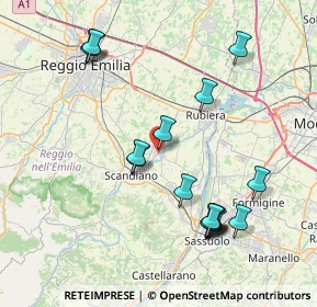 Mappa Via Corrado, 42019 Arceto RE, Italia (8.49588)