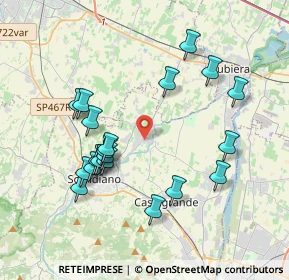 Mappa Via Sebastiano Corrado, 42019 Arceto RE, Italia (3.8485)