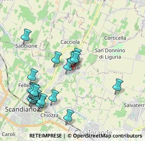 Mappa Via San Luigi, 42019 Arceto RE, Italia (2.068)