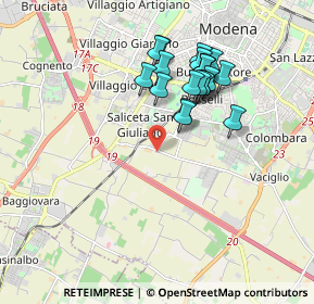 Mappa Stradello Poli, 41126 Modena MO, Italia (1.6675)