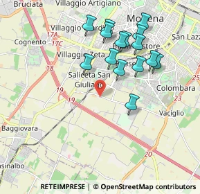 Mappa Stradello Poli, 41126 Modena MO, Italia (1.87867)