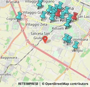 Mappa Stradello Poli, 41126 Modena MO, Italia (2.4865)