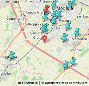 Mappa Stradello Poli, 41126 Modena MO, Italia (2.44188)