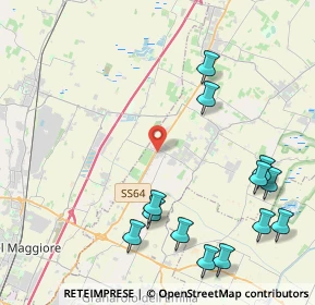 Mappa Via Savenella, 40061 Minerbio BO, Italia (5.32462)