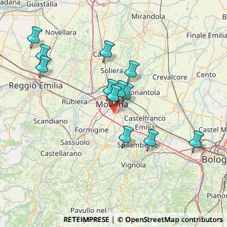 Mappa Via Lerici, 41126 Modena MO, Italia (14.77167)
