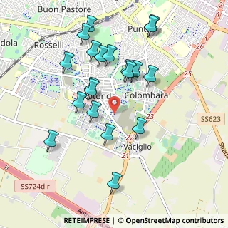 Mappa Via Lerici, 41126 Modena MO, Italia (0.9845)