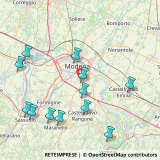 Mappa Via Lerici, 41126 Modena MO, Italia (10.01167)