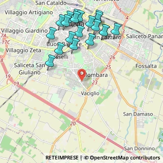 Mappa Via Lerici, 41126 Modena MO, Italia (2.5205)