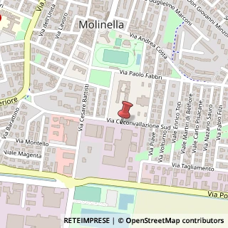 Mappa Via Circonvallazione Sud, 46, 40062 Molinella, Bologna (Emilia Romagna)