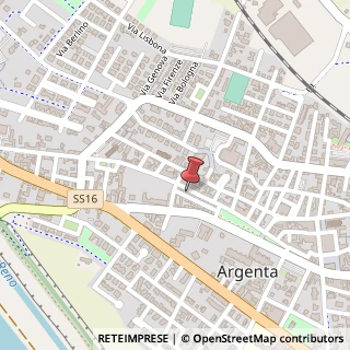 Mappa Via Antonio Gramsci, 21, 44011 Argenta, Ferrara (Emilia Romagna)