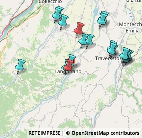 Mappa Via Tomasicchio, 43013 Langhirano PR, Italia (8.565)