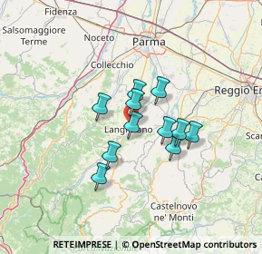 Mappa Via Tomasicchio, 43013 Langhirano PR, Italia (9.39455)