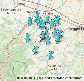 Mappa Via Tomasicchio, 43013 Langhirano PR, Italia (10.292)