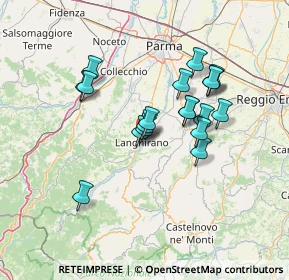 Mappa Via Tomasicchio, 43013 Langhirano PR, Italia (11.70316)