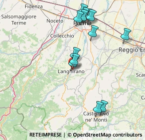 Mappa Via Tomasicchio, 43013 Langhirano PR, Italia (16.34231)